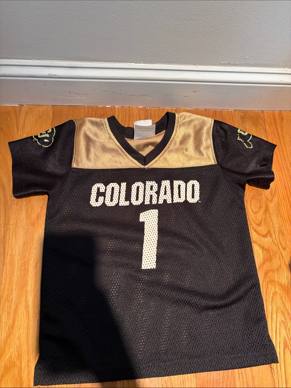 Colorado Kids' Football Jersey - Black & Gold